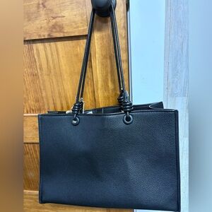 Sophisticated Black Tote Bag